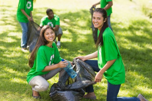 Eco-friendly disposal practices during garage clearance