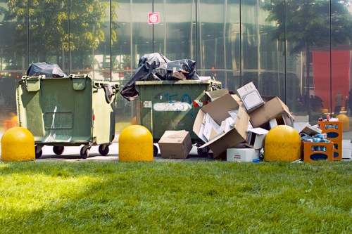 Recycling during loft clearance in Dulwich